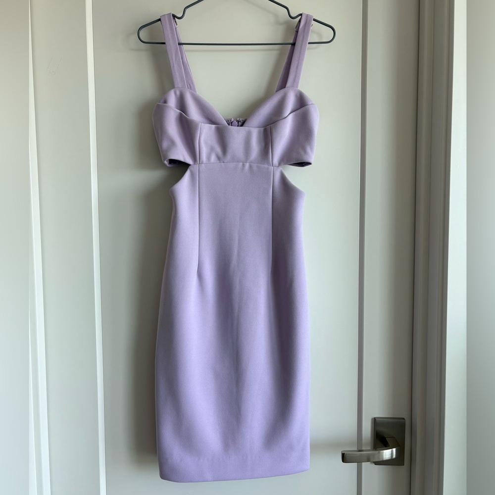 Lilac Midi Dress From Sheike